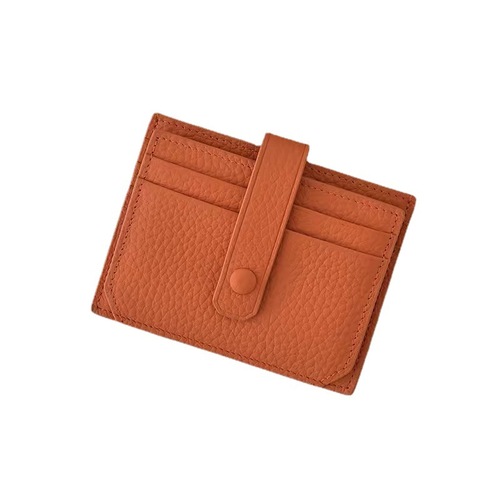Cross-border exclusive Korean version thin small card holder multi-functional card slot for men and women exquisite leather PU card holder card holder wholesale
