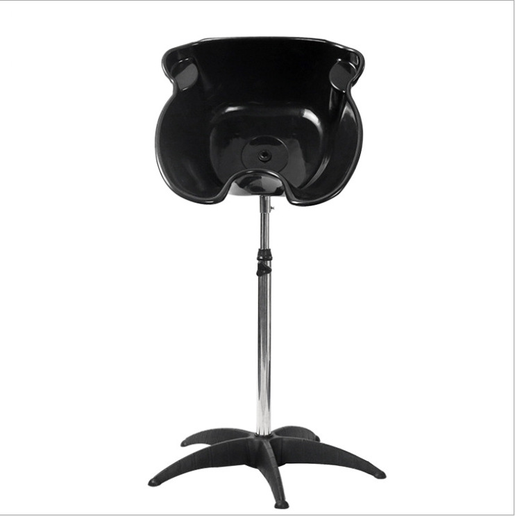 Lavacabezas portátil con soporte móvil para peluquería