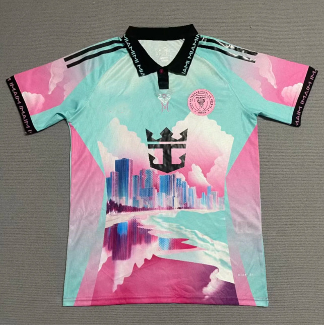 2526 Camiseta de fútbol de Miami Camiseta tailandesa Camiseta de entrenamiento Camiseta de edición especial Camiseta de manga corta para adultos