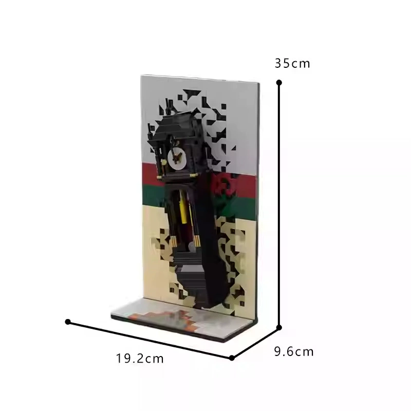 Lego, constructor, set, toy for boys, small particles, monster