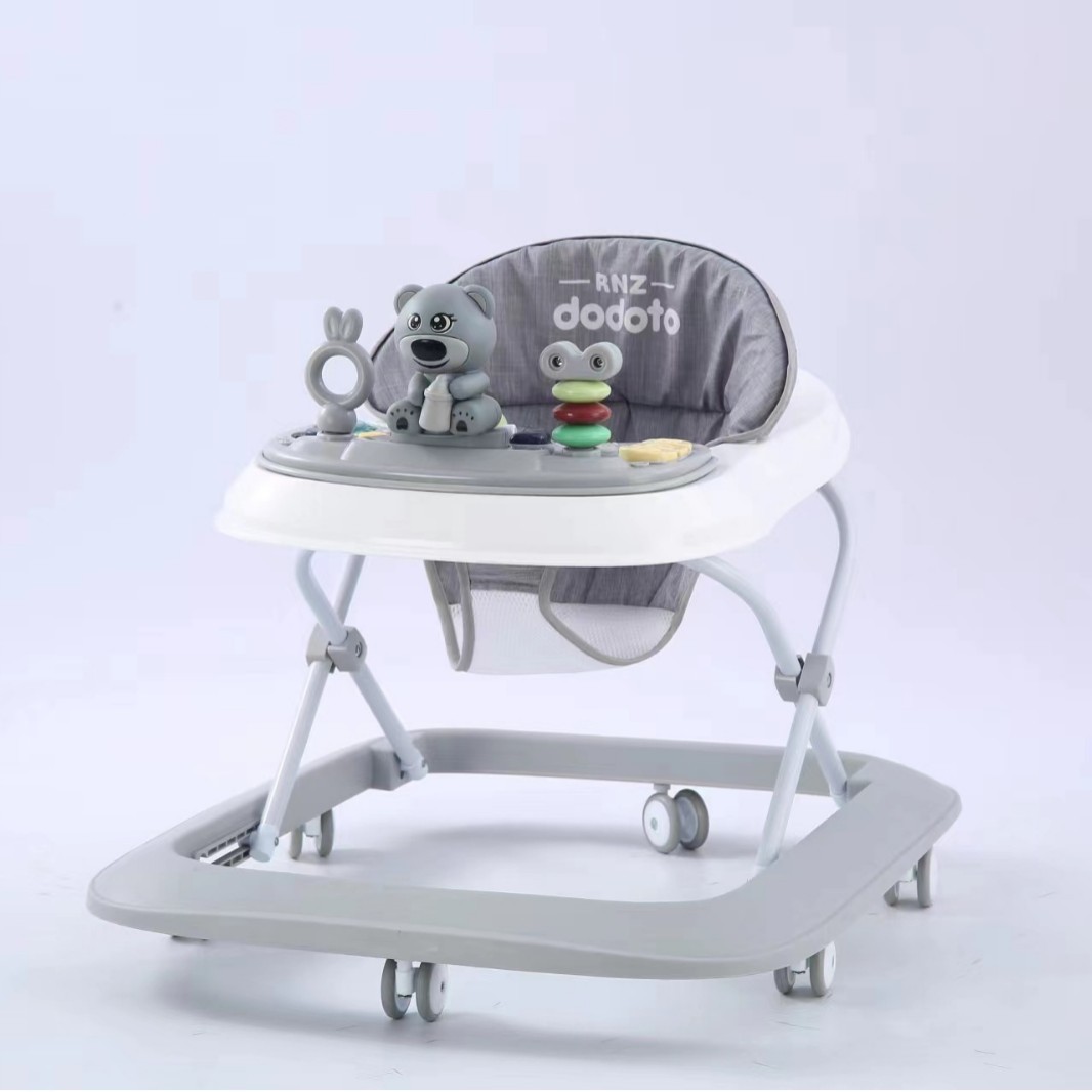 Caminata anti-O pierna bebé cochecito multifuncional anti-vuelco, el bebé puede sentarse y empujar para aprender a conducir