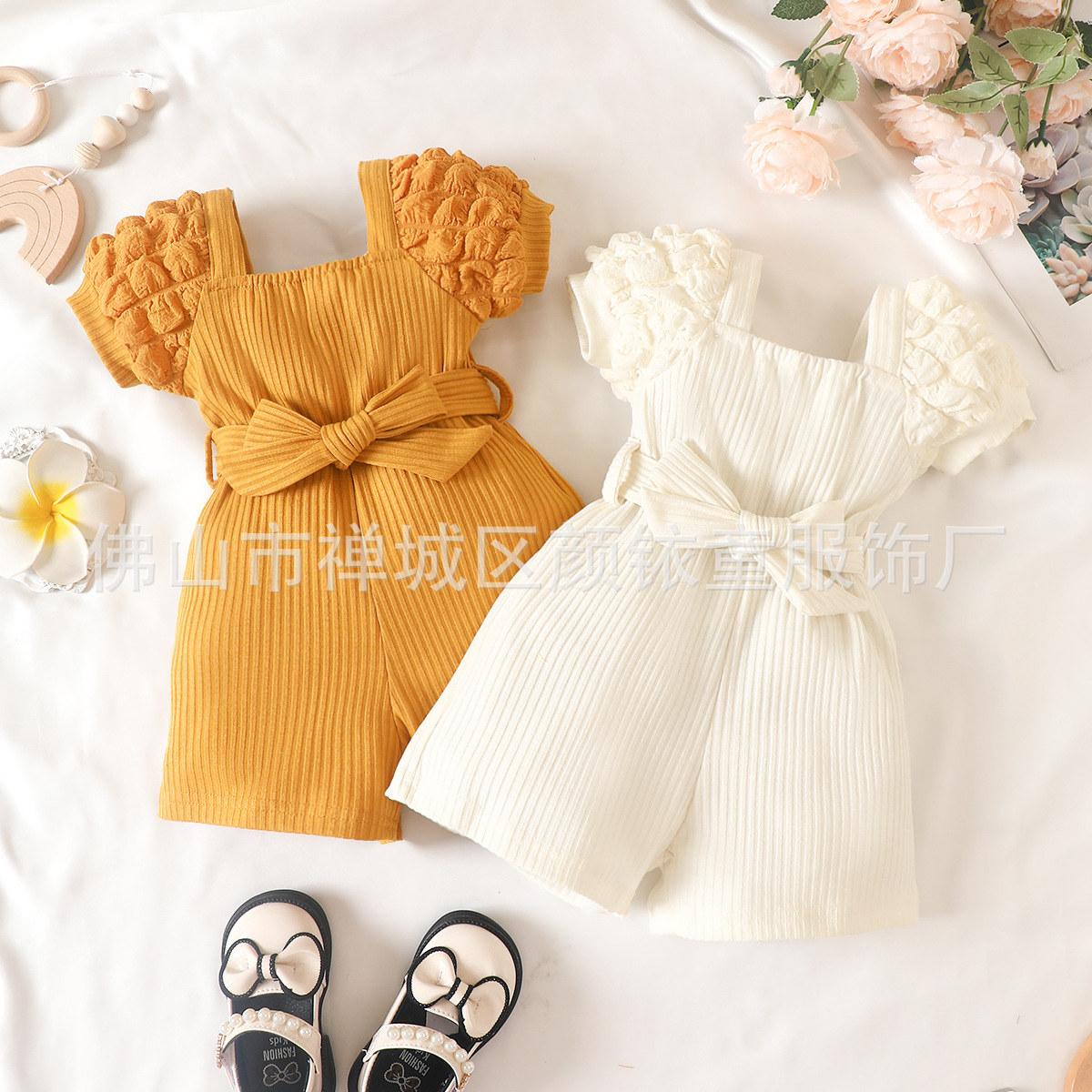 Ins summer new baby baby jumpsuit fashio...