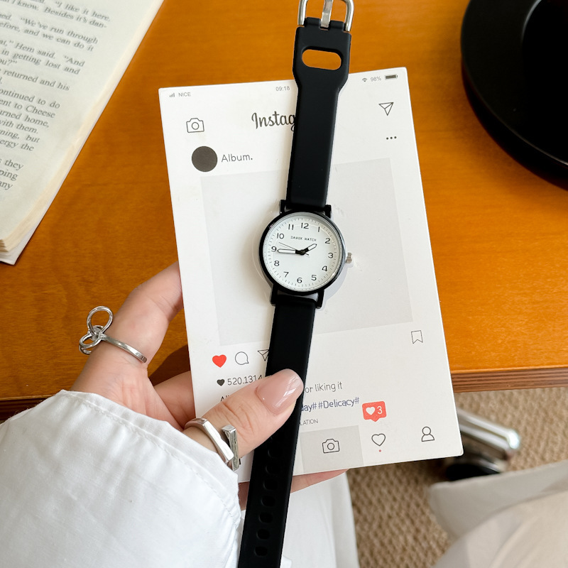 Exam-Specific Watch for Women, Suitable for Middle and High School Students, Male and Female Students for Middle and High School Entrance Exams, Only Shows Time, Silent, Simple Quartz Exam-Specific Watch for Women, Suitable for Middle and High School Students, Male and Female Students for Middle and High School Entrance Exams, Only Shows Time, Silent, Simple Quartz