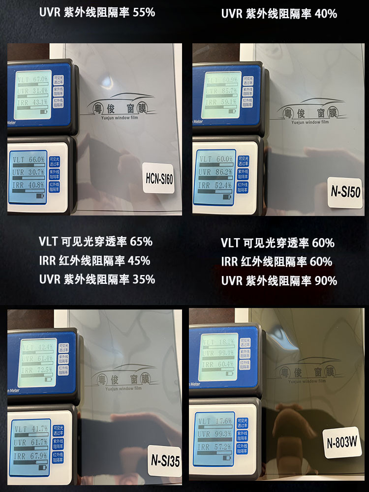Car insulation film window glass film explosion-proof sunscreen ceramic solar Film 4s shop Film full roll wholesale