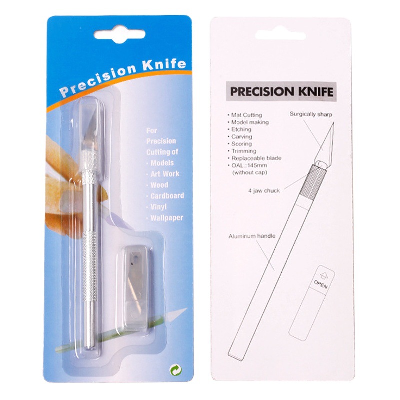 Clavo fototerapia raspador de uñas talla cuchillo traje herramienta de fabricación de uñas varilla de aluminio arte cuchillo modelo de aleación de aluminio cuchillo