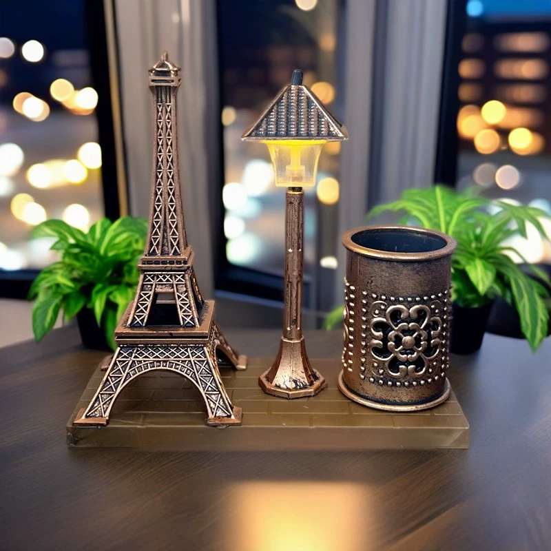 Креативные студенческие подарки антикварная башня ручка украшения Студенческие подарки белые песочные часы подарок столешница украшения