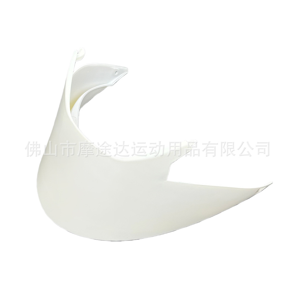 R50S Helmet Rear Spoiler Is Suitable for R50S Rear Spoiler Electroplated Motorcycle Helmet Accessories and Modification Parts