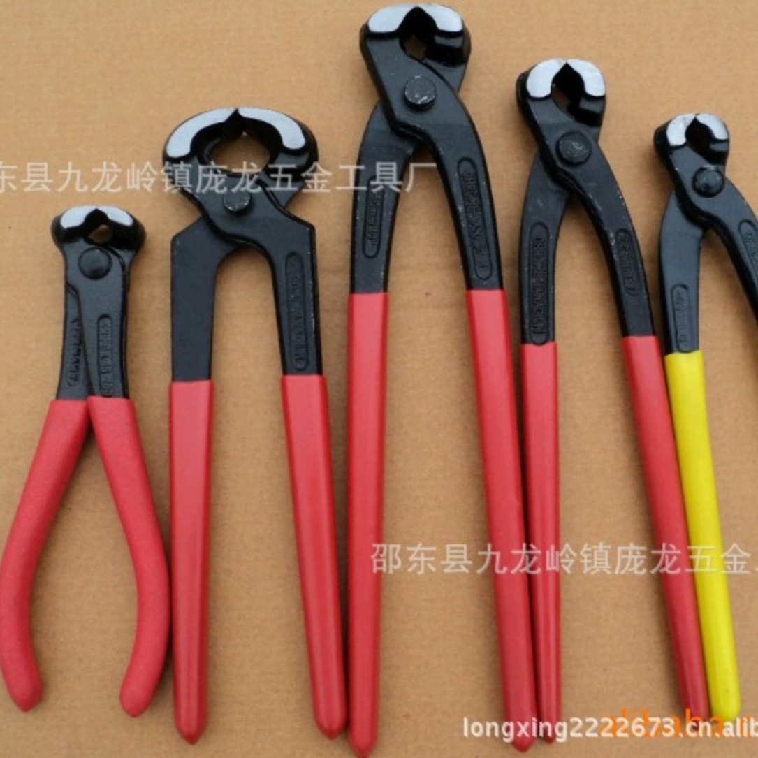 Los fabricantes suministran alicates de nogal alicates de encuadernación de alambre alicates superiores 6 pulgadas 7 pulgadas 8 pulgadas 9 pulgadas 10 pulgadas herramientas manuales