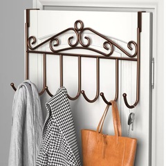 Door Hook without Drilling Wall Mount Clothes Rack Magic Device Wall Hanging Rack Anchor Strong Scratch-Free Clothes Hat Hook