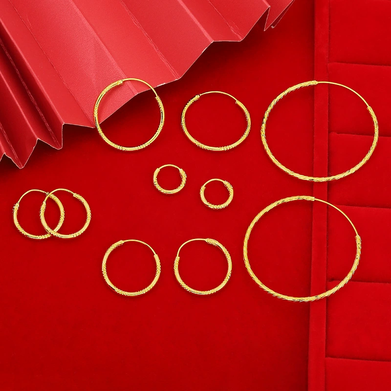 Серебряные серьги из латуни, кольцо, 24 карата