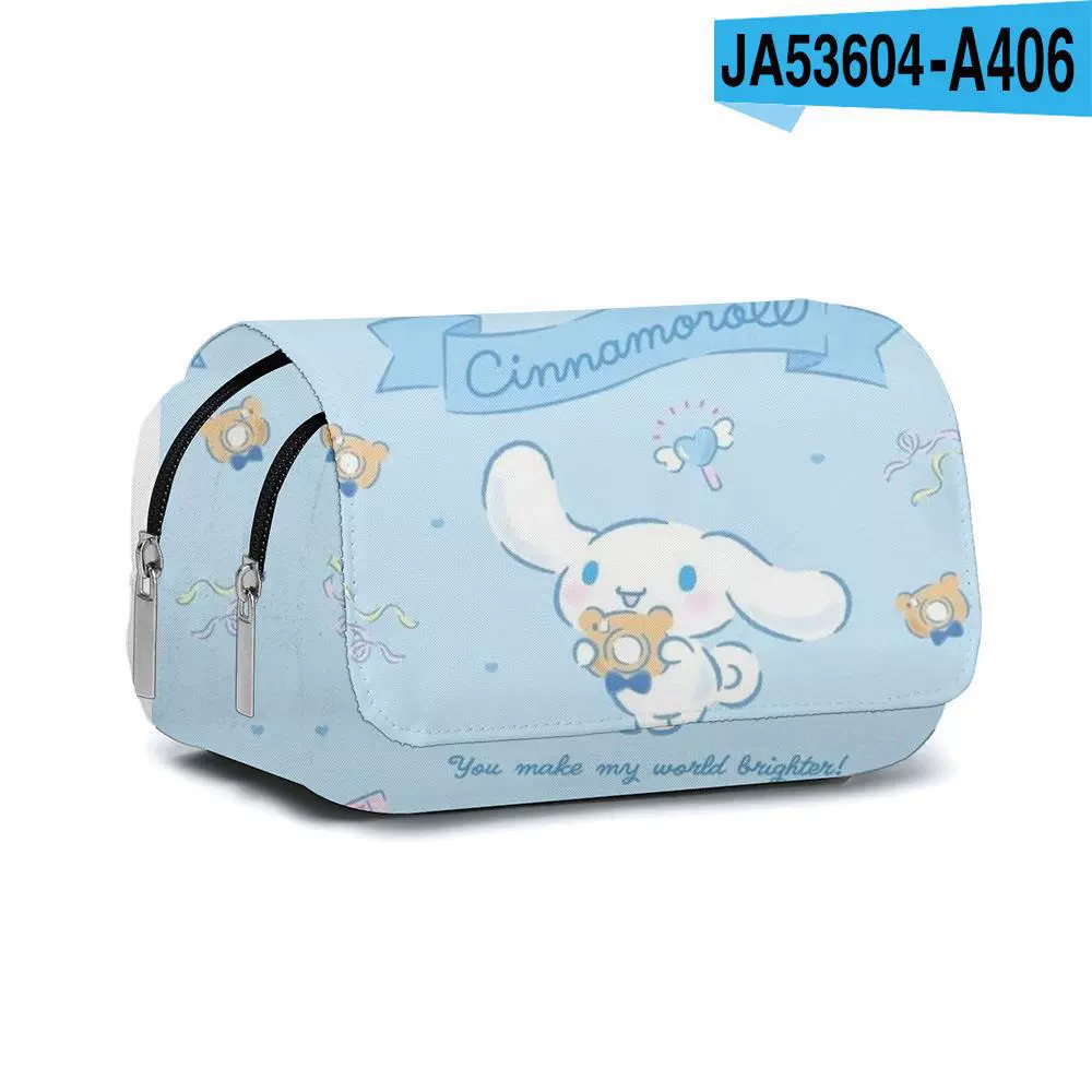 Sanrio, двойной слой футляр для карандашей, 3D, Cinnamoroll