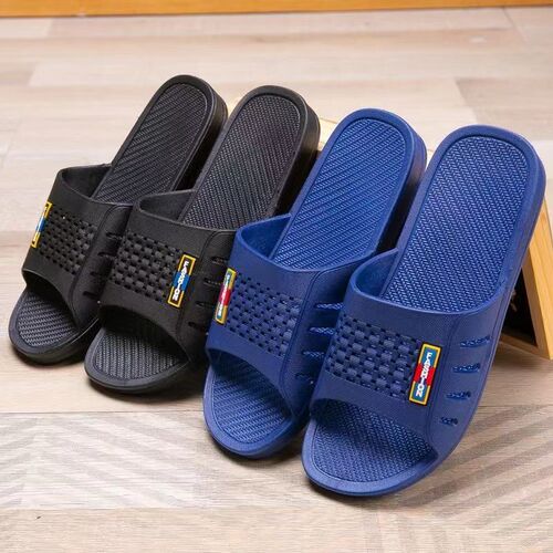 Men's slippers summer non-slip thick sole wear-resistant indoor slippers floor stall running rivers and lakes hotel bath slippers wholesale