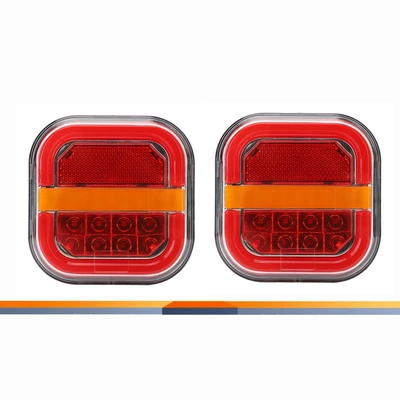 Super Bright Flashing Fog Lights, Motorcycle headlights, headlights - 12v24v-light-guide-model-paired