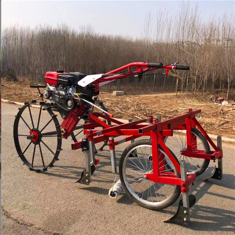 播种人力地膜覆盖机宽度高低可调覆膜机地膜机旋耕起垄盖土覆膜器