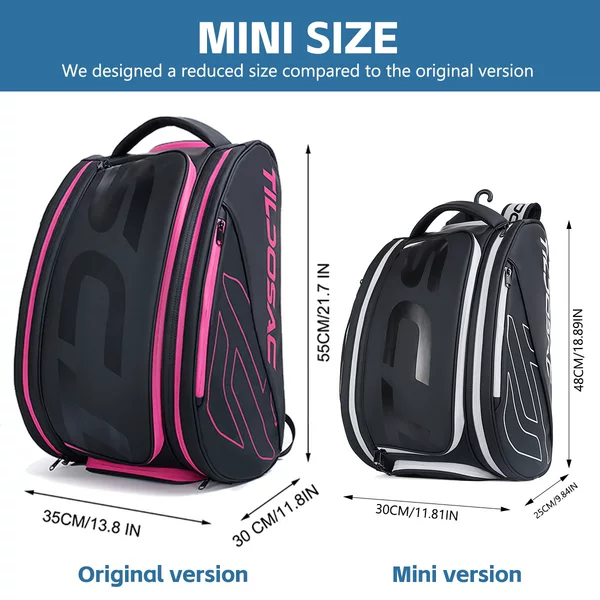 Amazon's New Pickleball Bag, Large-Capacity Backpack, Multi-Functional Tennis Bag, Multi-Functional Popular Badminton Bag