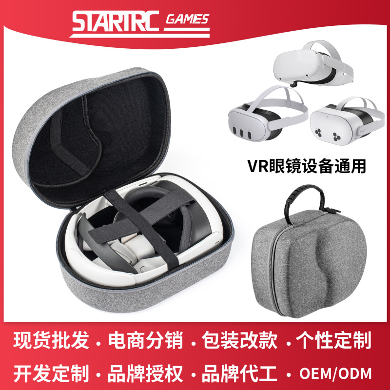 Meta Quest3S/3/2 Storage Bag Pico4Ultra Handbag Galaxy Xr Accessories Visionpro