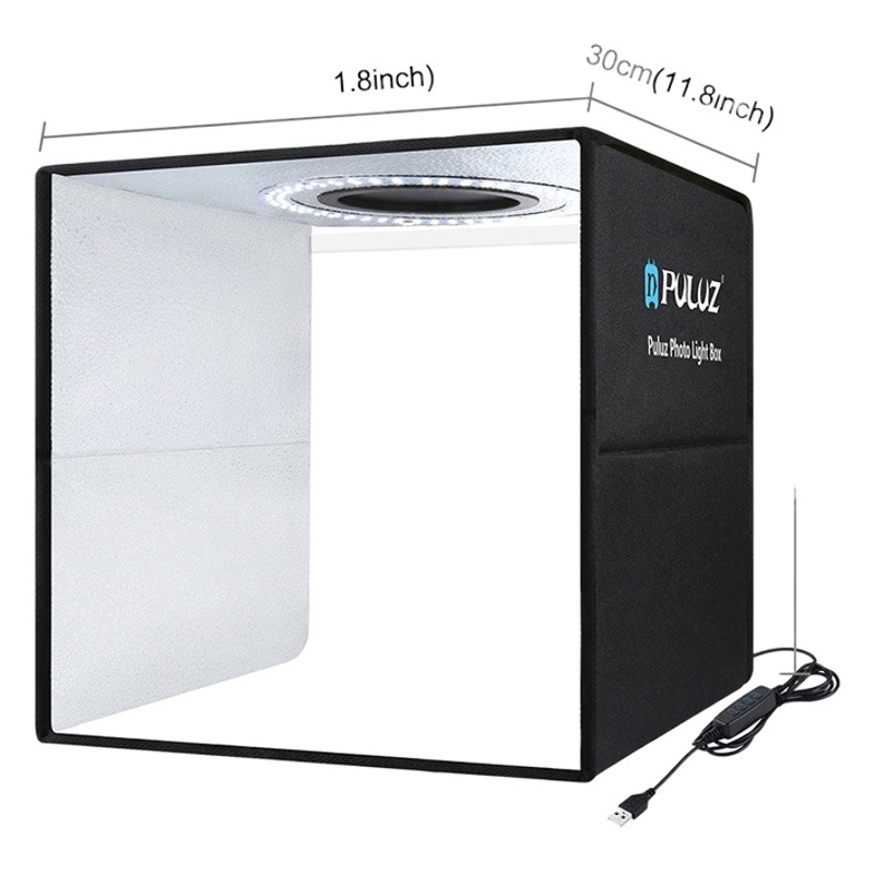 PULUZ Fat Cow anillo resalte de Luz Portátil estudio traje 30CM accesorios fotografía equipo