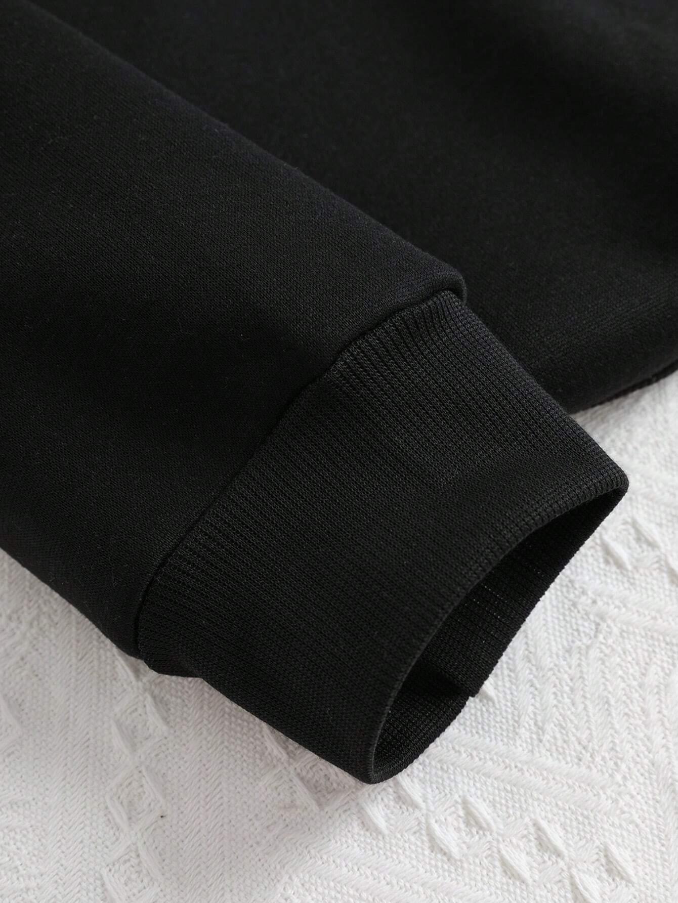 Women Casual Soft Pullover Hiking Society Printing Sweatshir