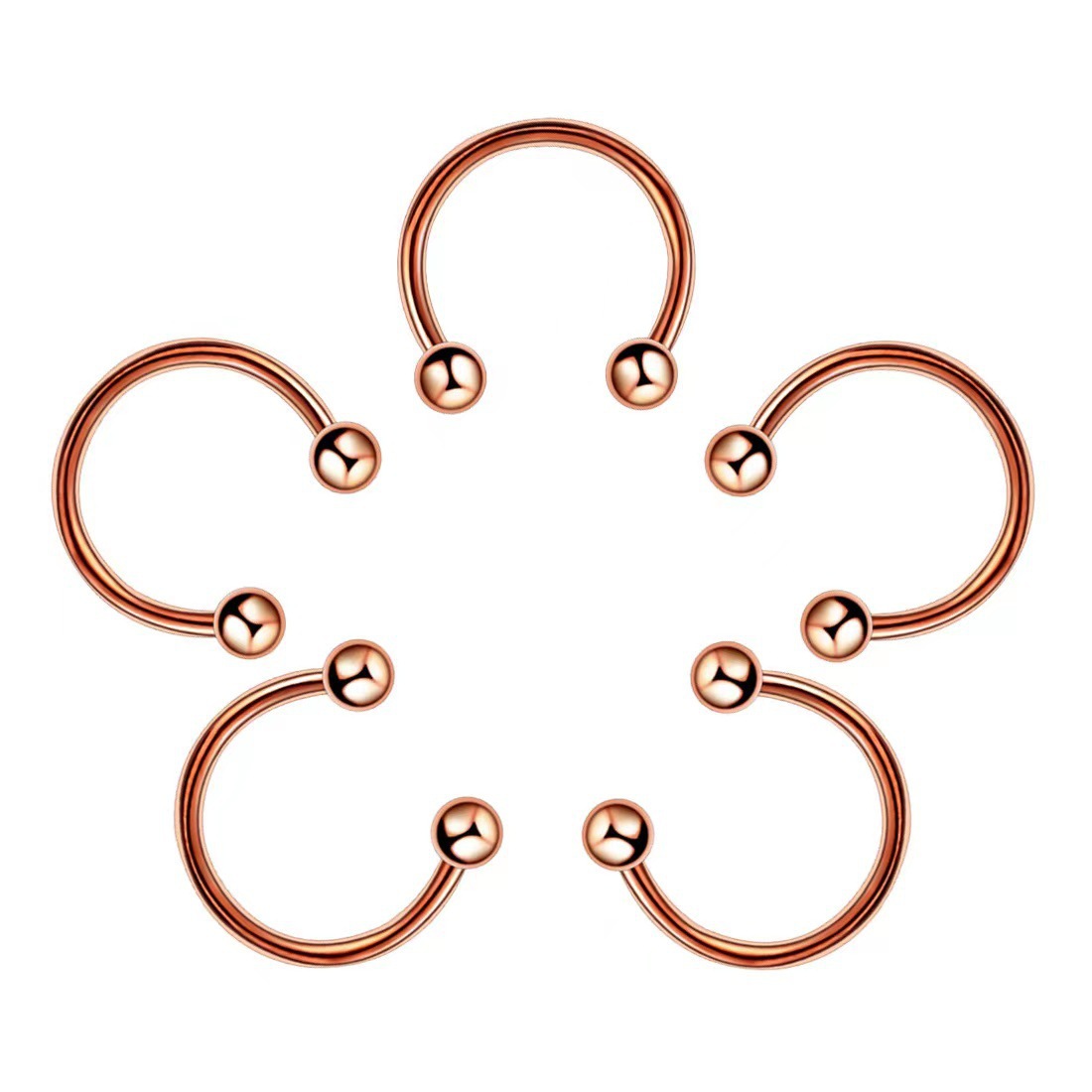 Piercing barbell de acero inoxidable para lengua y labio_voghion.com