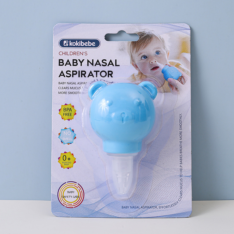 Aspirador Nasal Anti-reflujo para Recién Nacidos de Plástico