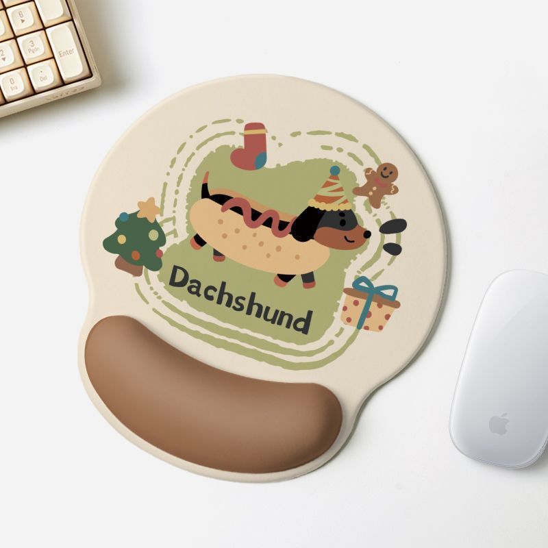 Lindo feliz pescado muñeca pad mouse pad muñeca pad teclado pad oficina mouse pad para niñas