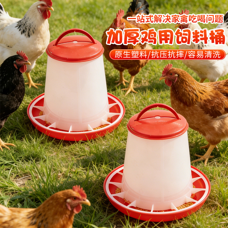 Comedero automático para pollos, comedero de malla reforzada, comedero para gallinas, equipo de cría para pollos, patos y gansos.