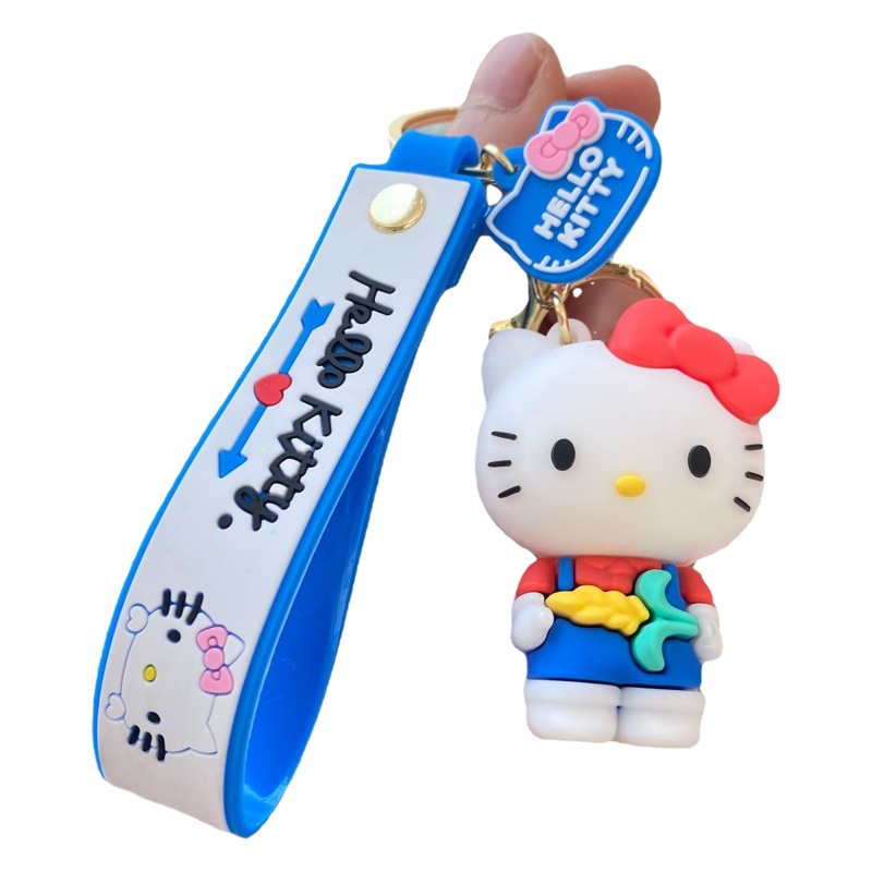 Creativo de dibujos animados Sanrio HELLOKITTY llavero lindo TK gato colgante coche bolsa al por mayor