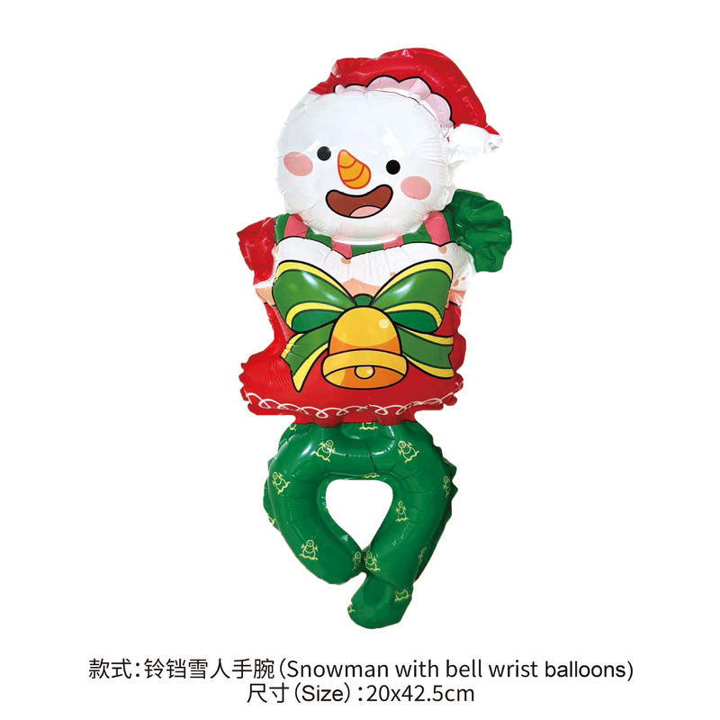 クリスマスのクリスマスツリーの老人雪だるまは棒のカチューシャの装飾品を持っています。|undefined
