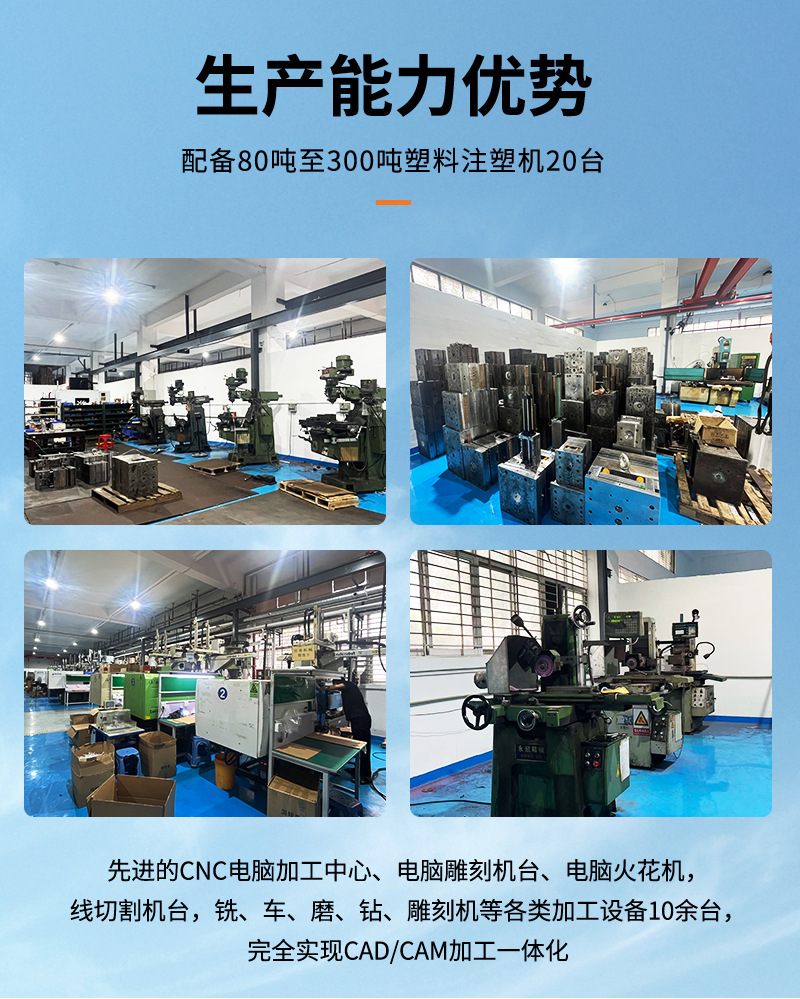 Plastic Mold Opening, Custom Abs Pp Pvc Parts, Custom Plastic Products, Shenzhen Injection Mold Processing Factory
