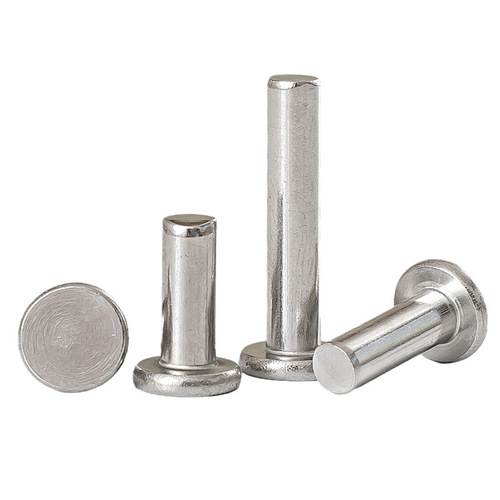 Stainless steel flat head rivets solid rivets hand hammered rivets M1.5-M12 Jiangsu manufacturer