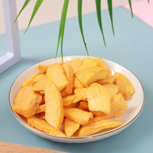 Freeze-dried yellow peach dried yellow peach crisps manufacturer bulk net weight wholesale dried yellow peach wholesale fruit freeze-dried yellow peach