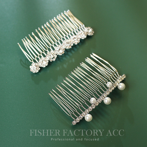 Pearl Claw Chain Hairpin, Simple Hair Comb Hair Clip, Headband Hair Accessory, Hair Flower Hair Pin for Women, Ballerina Hair Style, Braided Hair Accessory