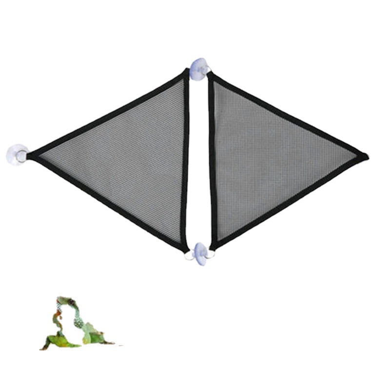 Hamaca para Reptiles, Lagartos, Serpientes, Hámsteres, Mascotas Pequeñas, Juguete de Malla Colgante, Columpio para Descansar, Apto para Todas las Estaciones