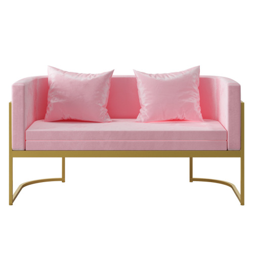 Beauty Salon Sofa Reception Leisure Three-person Simple Modern Fashion Small Household Living Room U-shaped Sofa Set