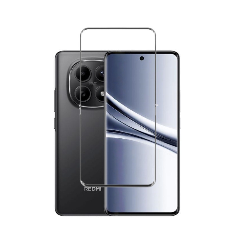 Aplicable a Redmi Note15pro + película de vidrio endurecida redmi adhesivo de borde UV curva Note15 película de lente