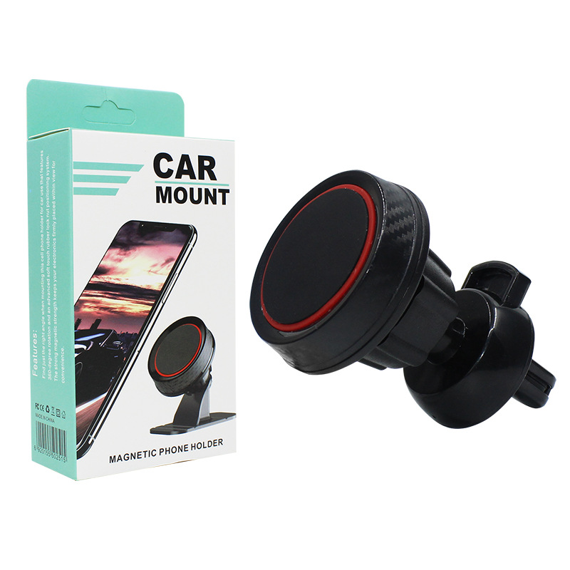 Windshield Air Vent Retractable Long Rod Magnetic Phone Holder Rectangular Magnetic Car Phone Holder