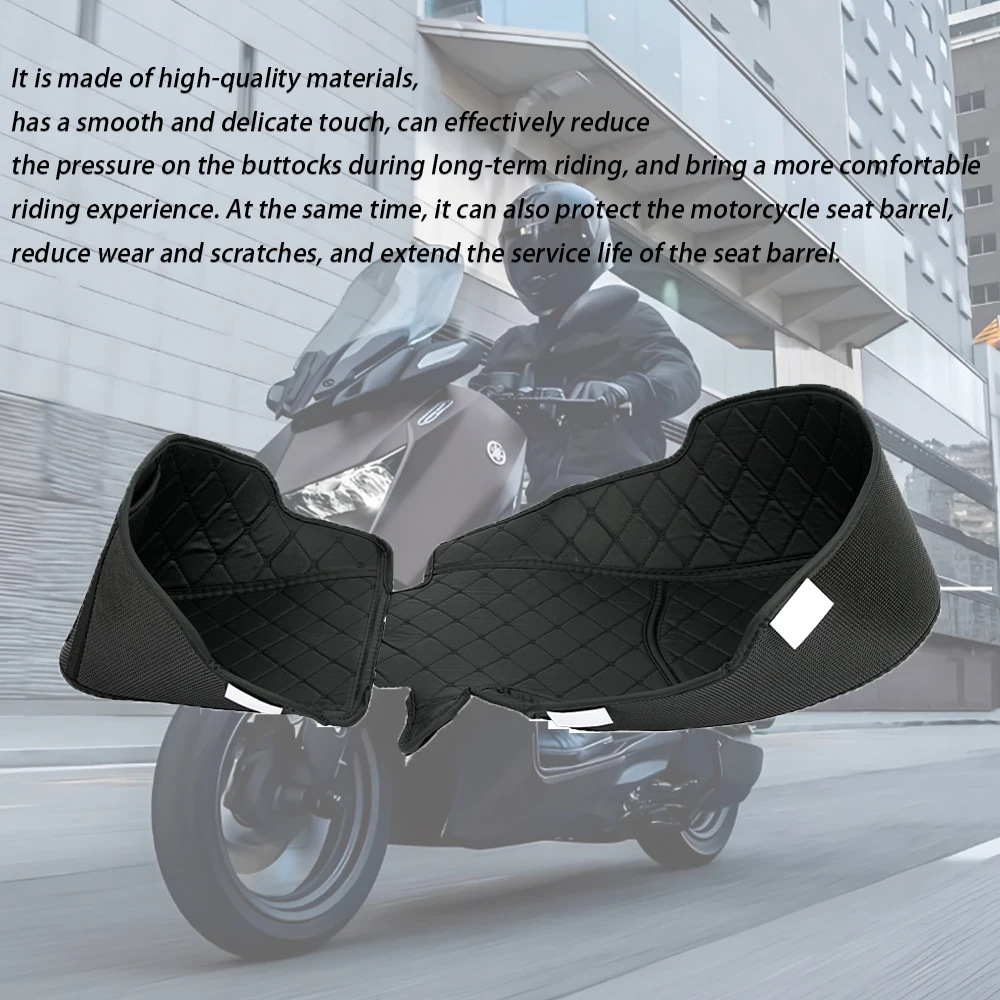 Suitable for Yamaha Xmax300 Motorcycle Seat Bucket Pad, Modified Pedal Seat Bucket Box Anti-Scratch Silent Inner Pad
