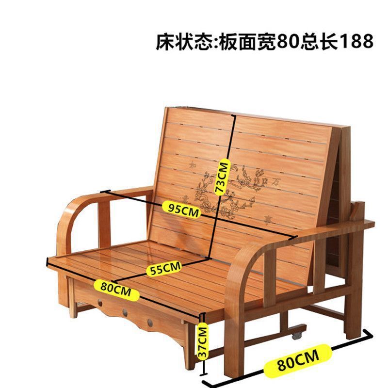 可折叠可伸缩沙发床两用多功能家用经济型单人床沙发床一体两用|undefined