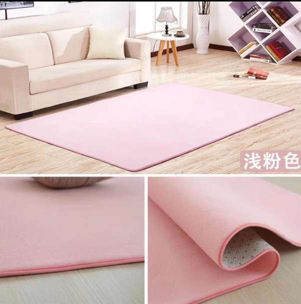 爬爬垫瑜伽垫健康环保珊瑚绒吸音降噪地毯卧室客厅柔软舒适温暖毯