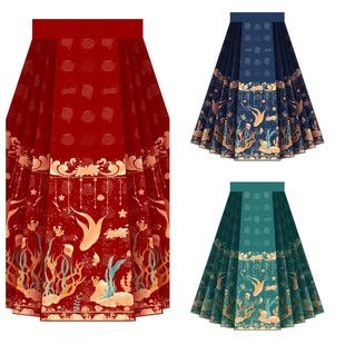 Adult women's Hanfu vest skirt [ocean original heart] new Chinese style national style Ming aircraft sleeve bridesmaid toast dress