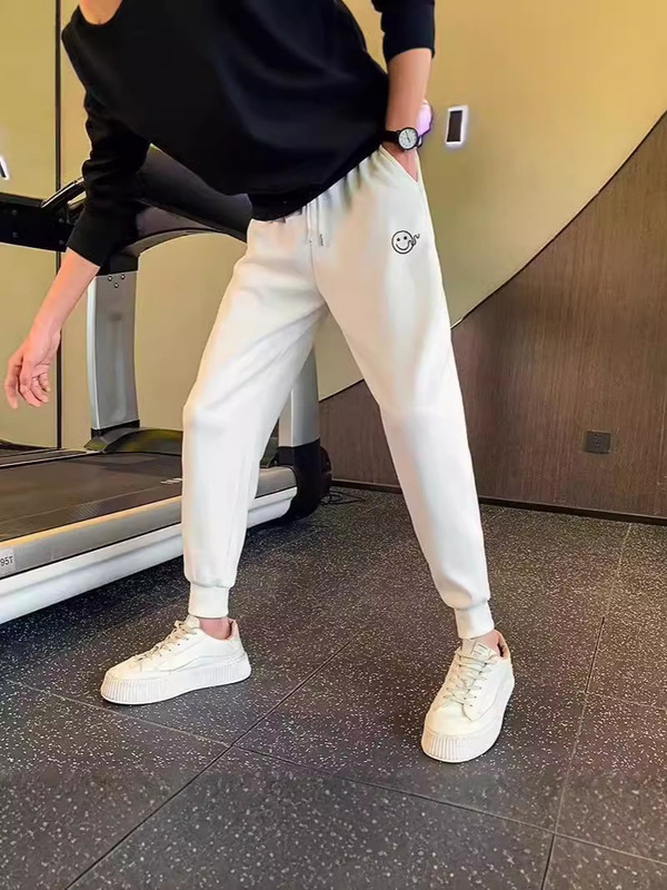 Trendy Brand Spring and Summer New Casual Pants plus size Men's Wear Slim-fit Cropped Pants Trendy Men's Sports Sweat Pants Trendy Brand Spring and Summer New Casual Pants plus size Men's Wear Slim-fit Cropped Pants Trendy Men's Sports Sweat Pants