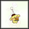 Cartoon acrylic keychain