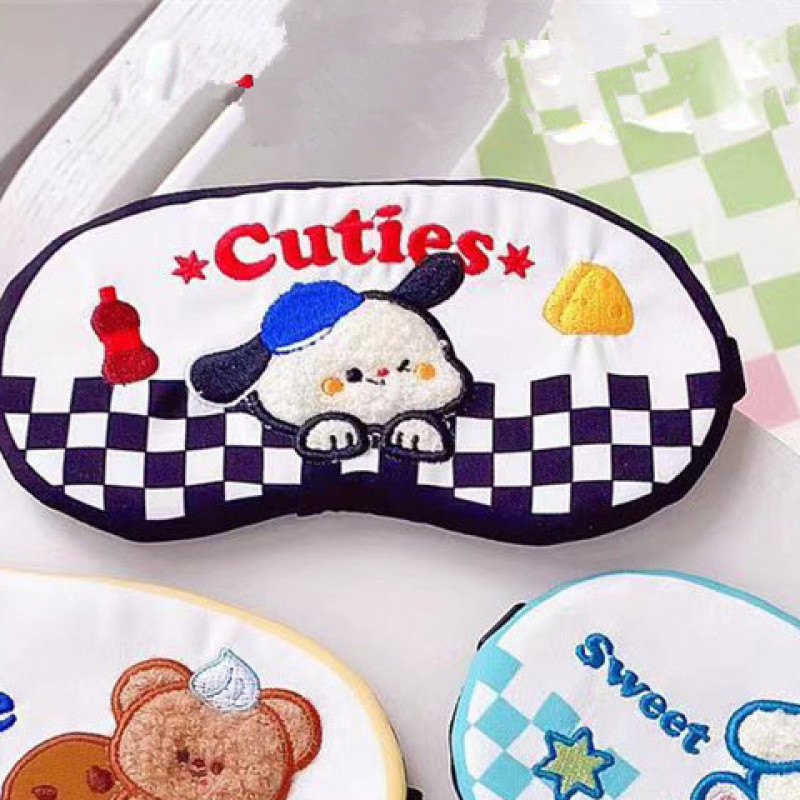 레트로 디저트 샵 아이마스크-블랙