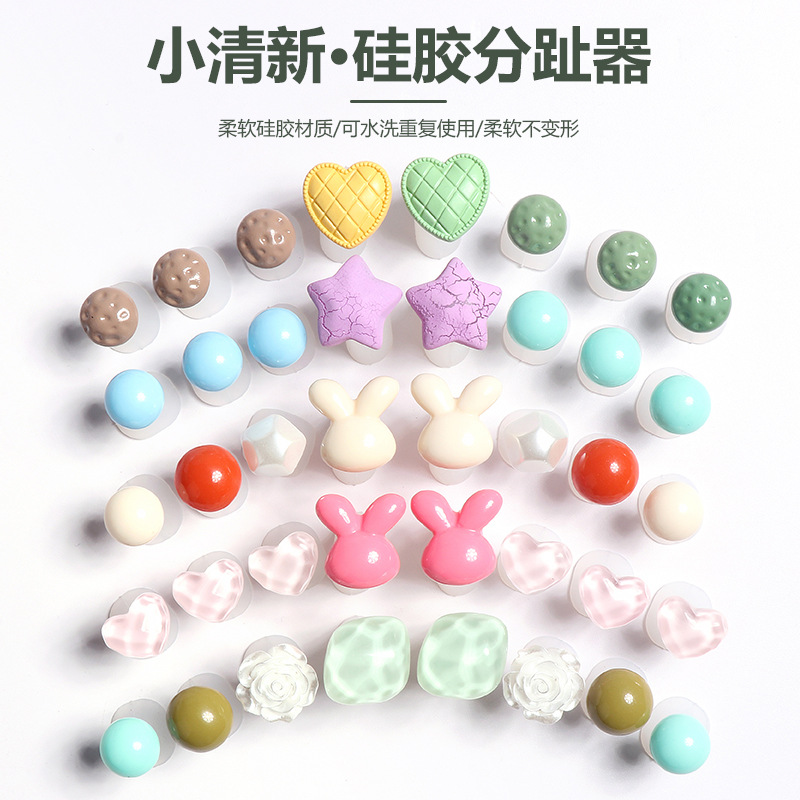 mesh Japanese silicone fresh Tabi for manicure for toes