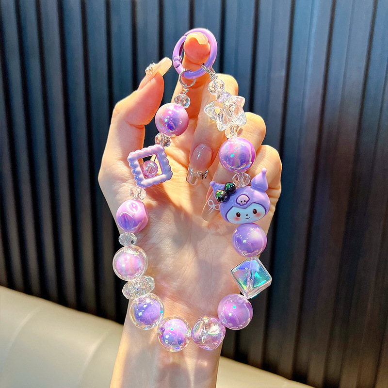 Cuentas Sanliou cadena de caja de teléfono móvil en vivo muñeca colgante para evitar la pérdida de pequeños regalos de estudiantes al por mayor