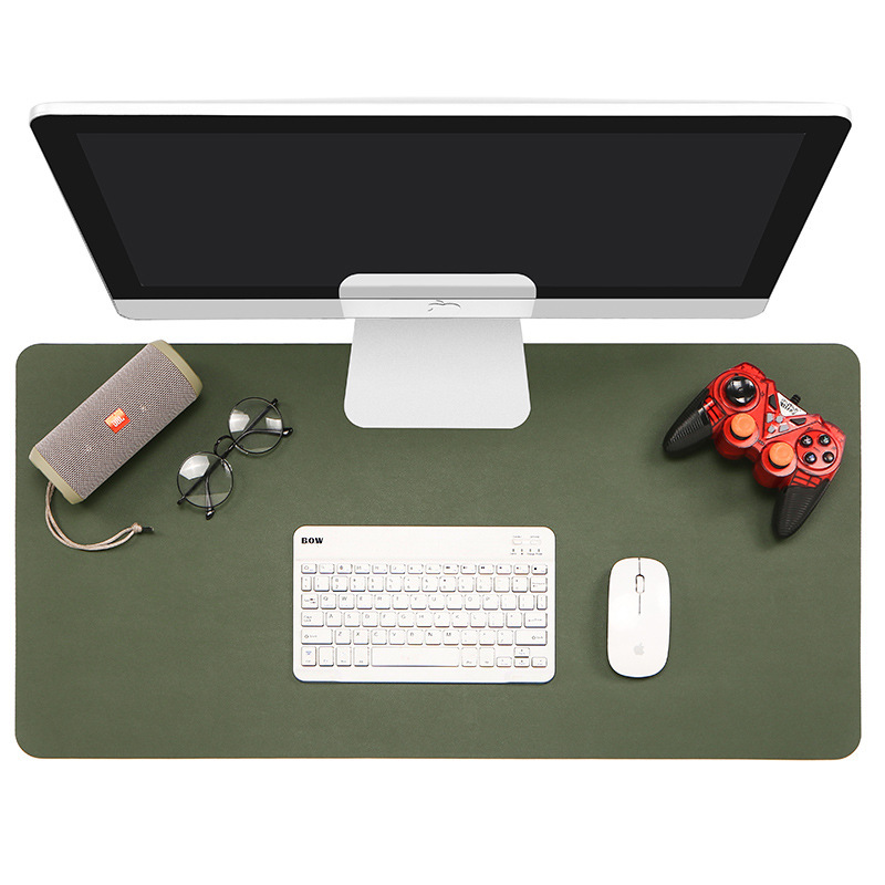 メーカースポットアマゾンクロスボーダーレザーマウスパッド大型防水デスクパッド学生ライティングパッドプリントロゴ|undefined
