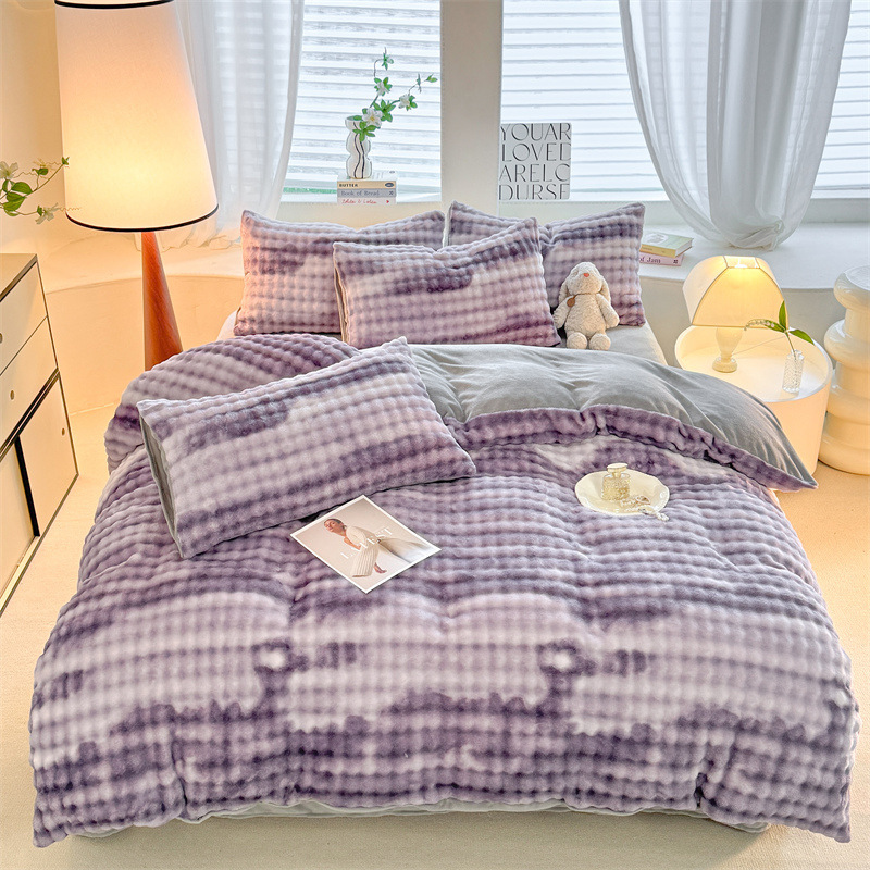 컬러풀한 버블 - 타로 퍼플