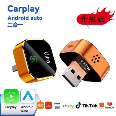 Simsiz CarPlay və Android Auto – Carplay Adapter Supports iPhone and