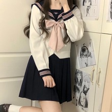 水手服jk制服校供学院风短袖基础款套装