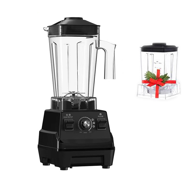 Licuadora Mezcladora Semiautomática de Doble Vaso, Máquina Trituradora de Alimentos, Precio Especial para Comercio Exterior, Venta Directa de Fábrica